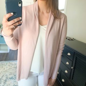 Pink Express cardigan sweater